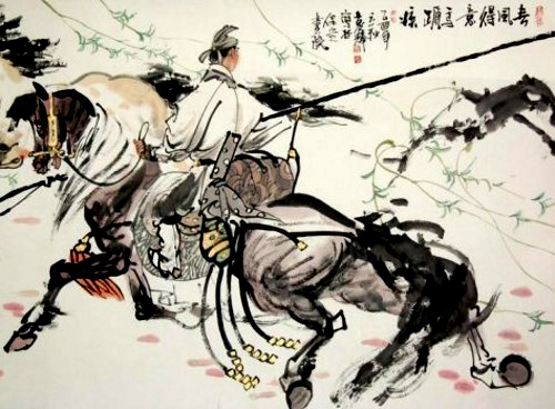 春风得意马蹄疾一日看尽长安花（寓意前程似锦的诗句）