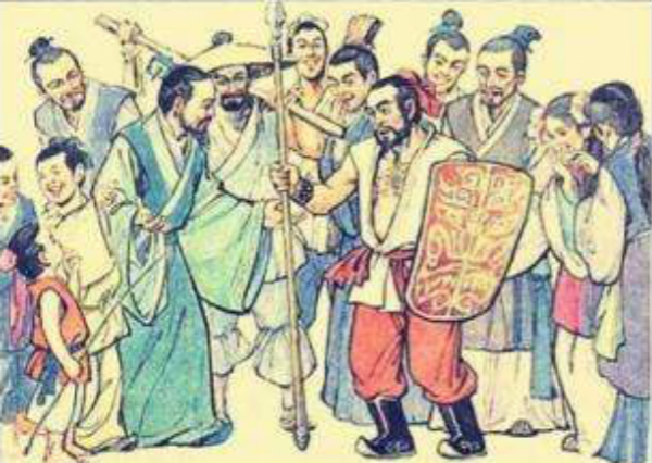 自相矛盾的意思是什么（自相矛盾的意思文言文翻译）