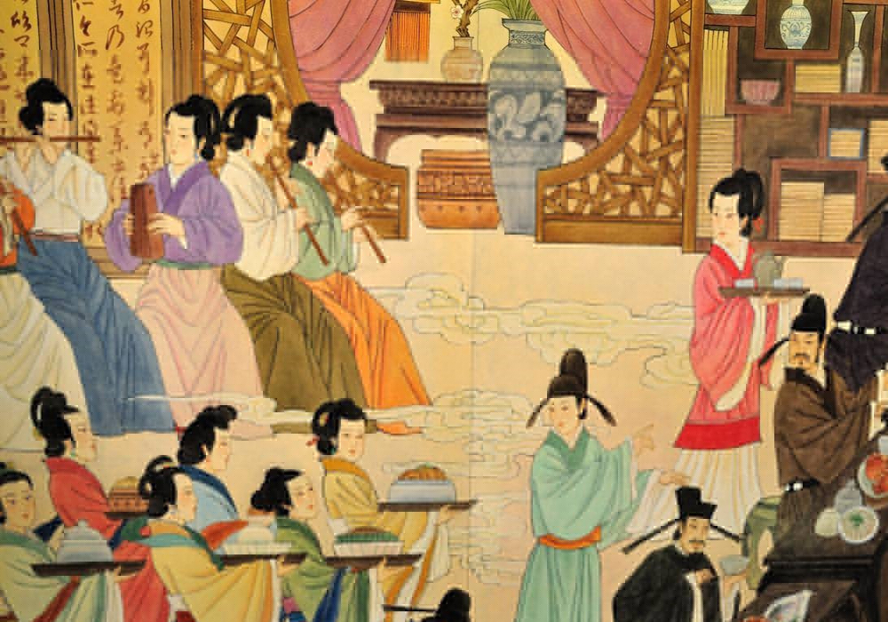 郡斋雨中与诸文士燕集（寄全椒山中道士韦应物）