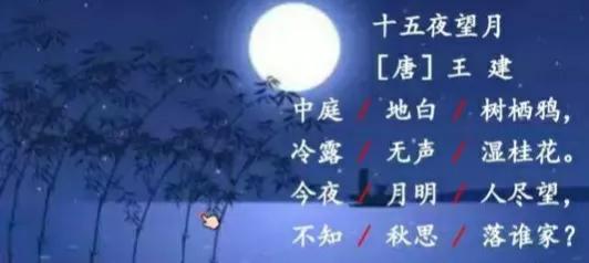 今夜月明人尽望尽的意思（描写思念友人的诗句）