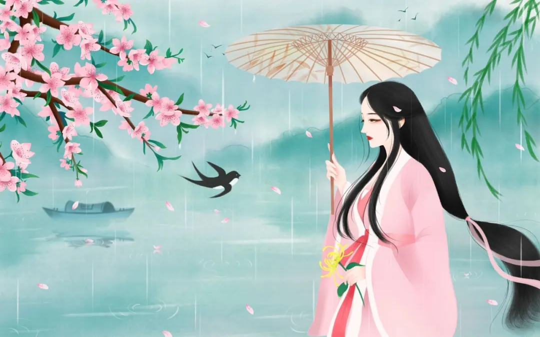 赞美春天的古诗句（春天如约而至唯美句子）