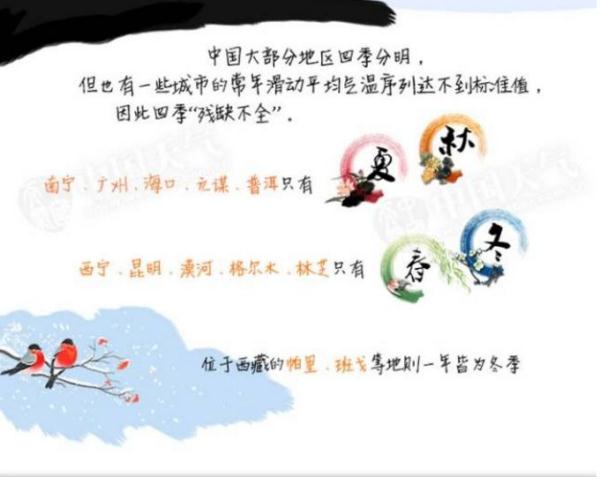 四季分别是哪几个月（四季划分原则赏析）