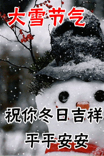 大雪节气的祝福语（雪的吉祥语录）