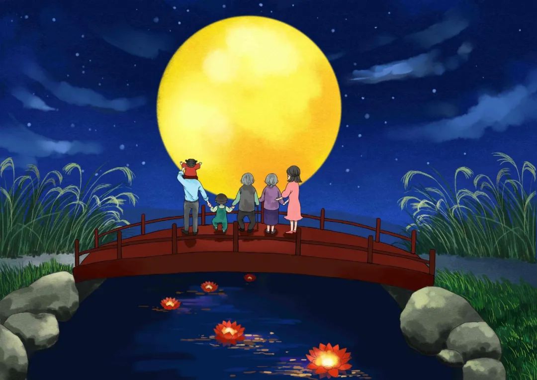 中秋团圆古诗词祝福语（祝福中秋团圆的诗句）