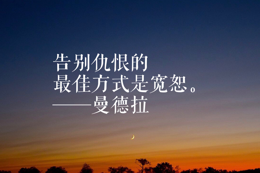 曼德拉语录（漫漫自由路经典名句）