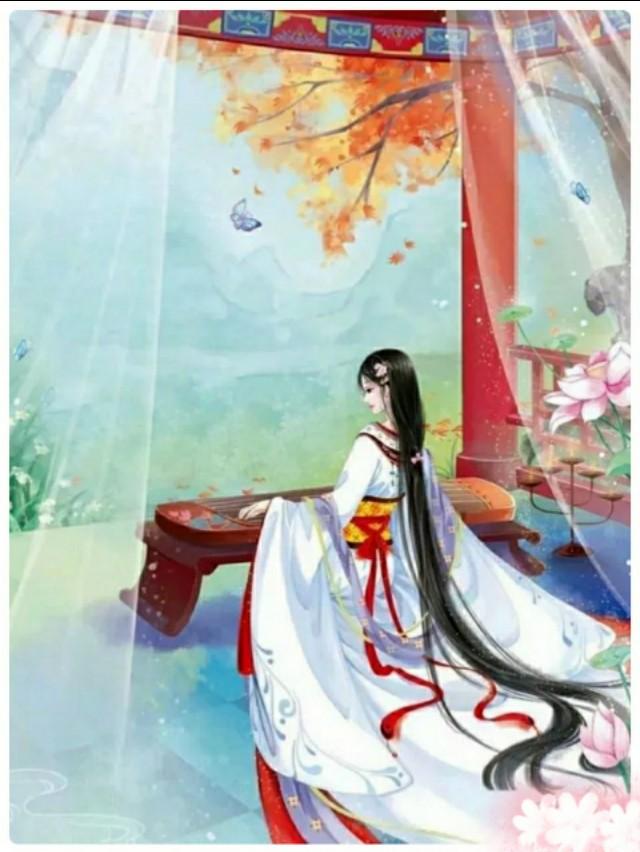 待我长发及腰原诗（待我长发及腰原诗赏析）
