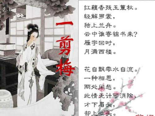 李清照全集（李清照经典诗词赏析）