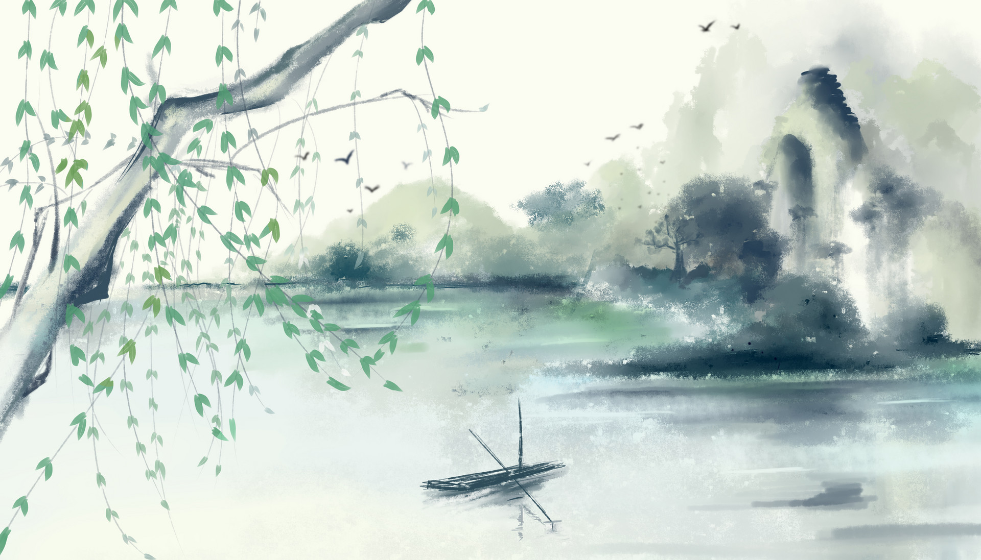潇潇暮雨子规啼全诗意思（潇潇暮雨子规啼全诗及含义）