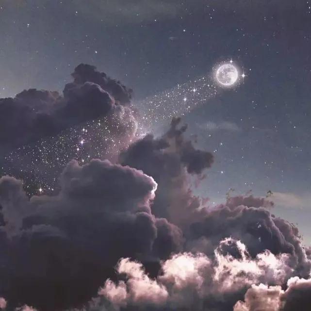 夜晚星空的优美句子（描写星河璀璨的诗句）