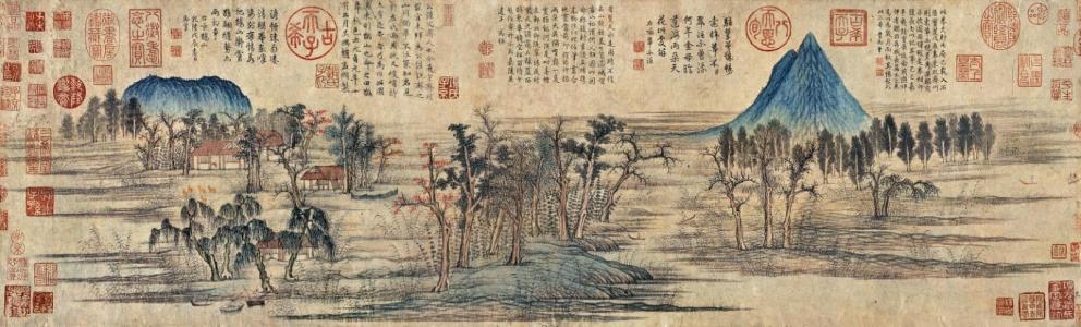 山水诗词佳句及赏析（形容水墨山水意境的诗句）