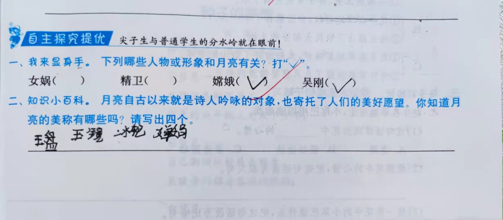 形容月亮的词语有哪些（夜晚月色迷人的句子）