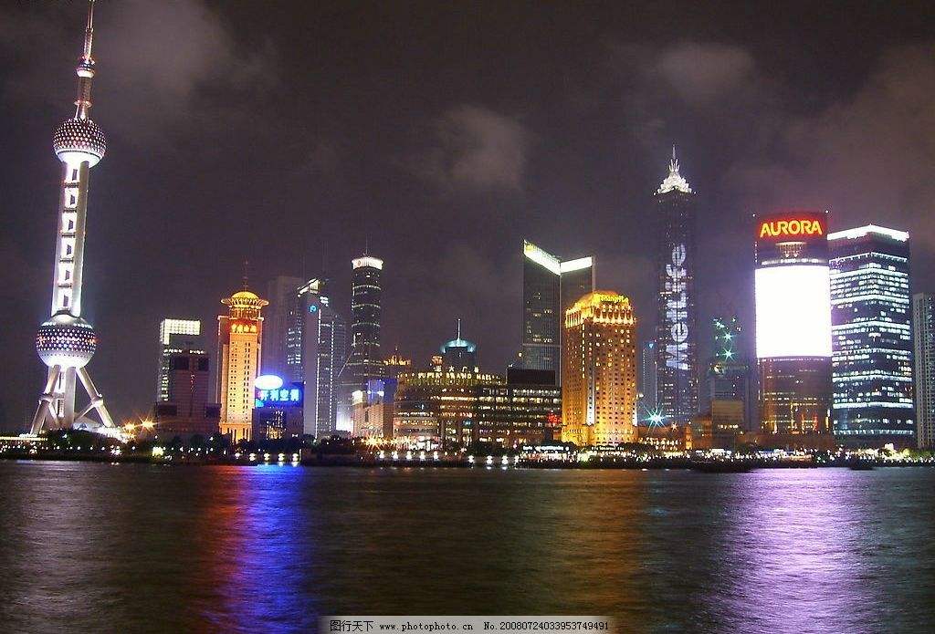 外滩夜景美句的说说（赞美上海外滩夜景的美句）