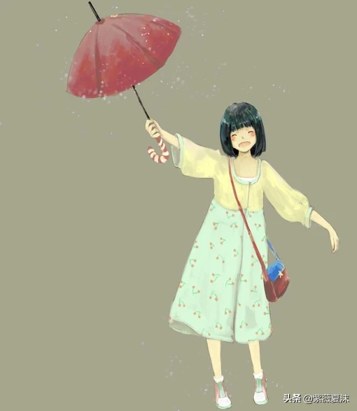 下雨感慨说说心情图片（适合下雨天发的心情说说）