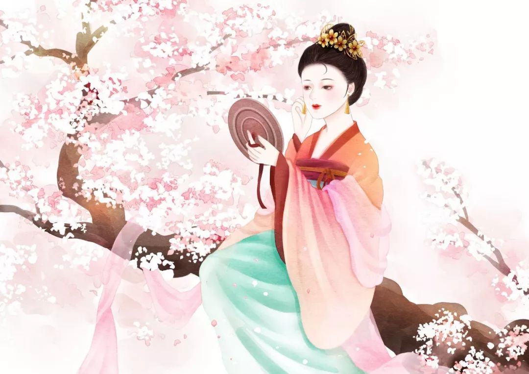 跟桃花有关的诗句有哪些（春光明媚桃花盛开的2首古诗）