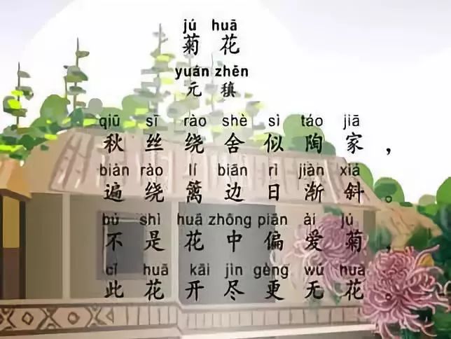 菊花这首诗的意思（唐代元稹的菊花古诗赏析）