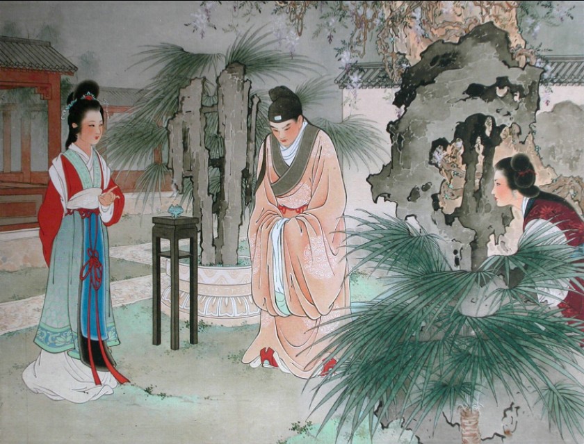 西厢记原文及翻译（富于诗的意境的西厢记）