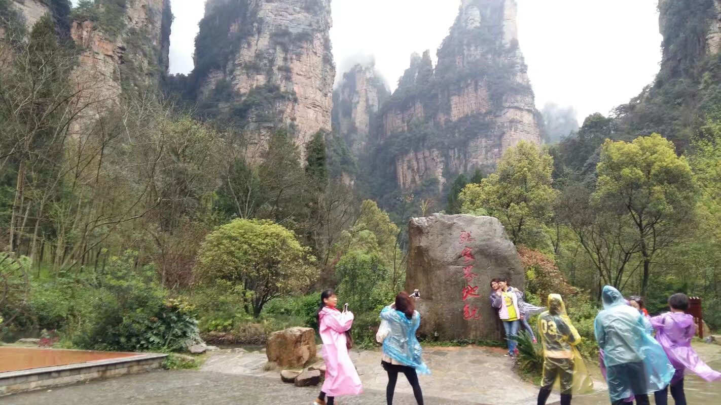 赞美张家界风景短句子（一句话赞美张家界风景）