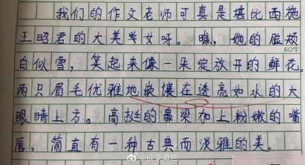 学生赞扬老师的话语（赞扬老师的搞笑文案大全）