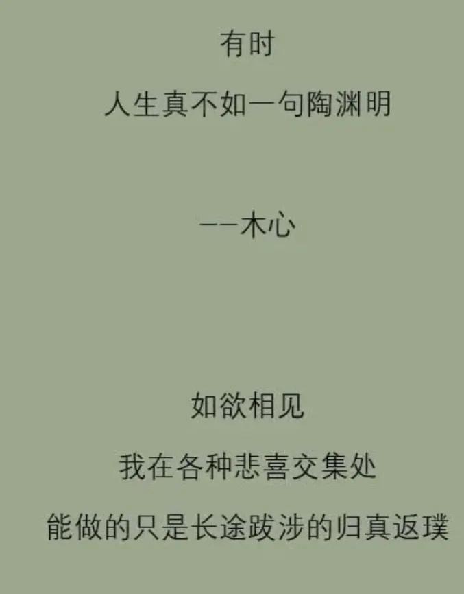 木心最经典的十首短诗（木心最浪漫的诗）