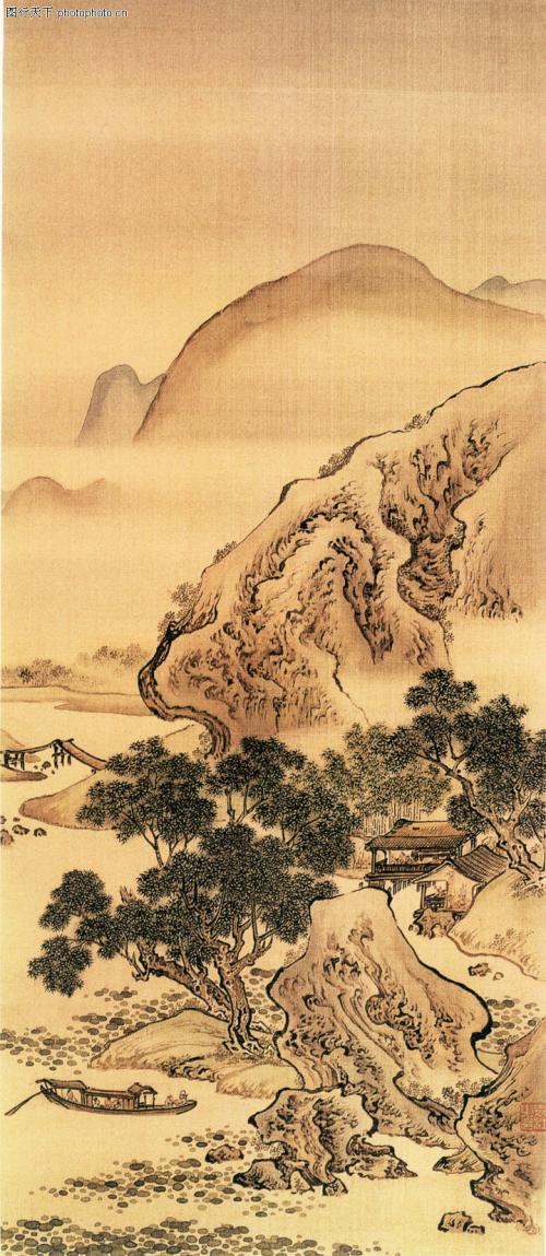 山水诗词佳句及赏析（形容水墨山水意境的诗句）