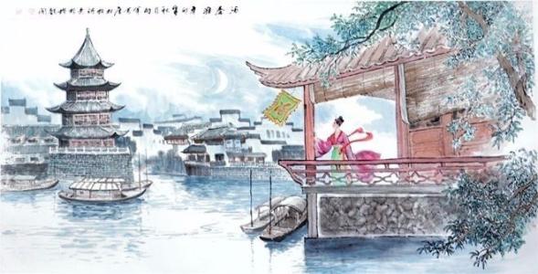 夜泊秦淮近酒家的意思（泊秦淮全文赏析和诗人表达情感）