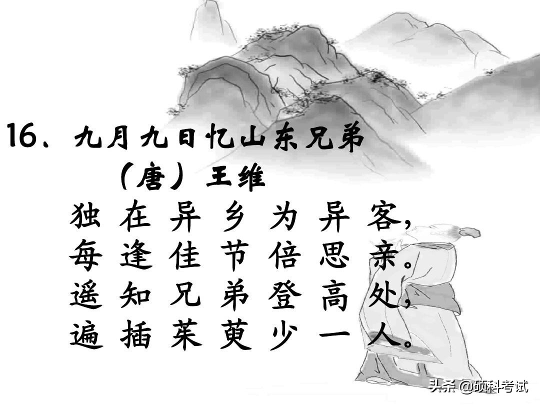 小学必背古诗75首全文（教科书必背的75首名诗）