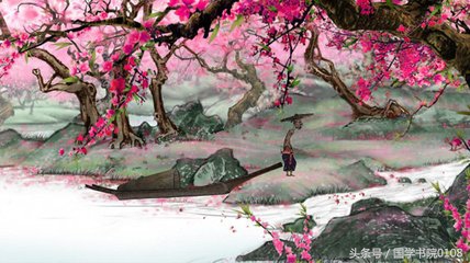 桃花源记的作者和大概内容（桃花源记原文赏析及诗意）