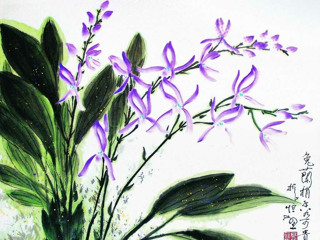 描写兰花的诗句淡雅（兰花诗句最出名诗词）