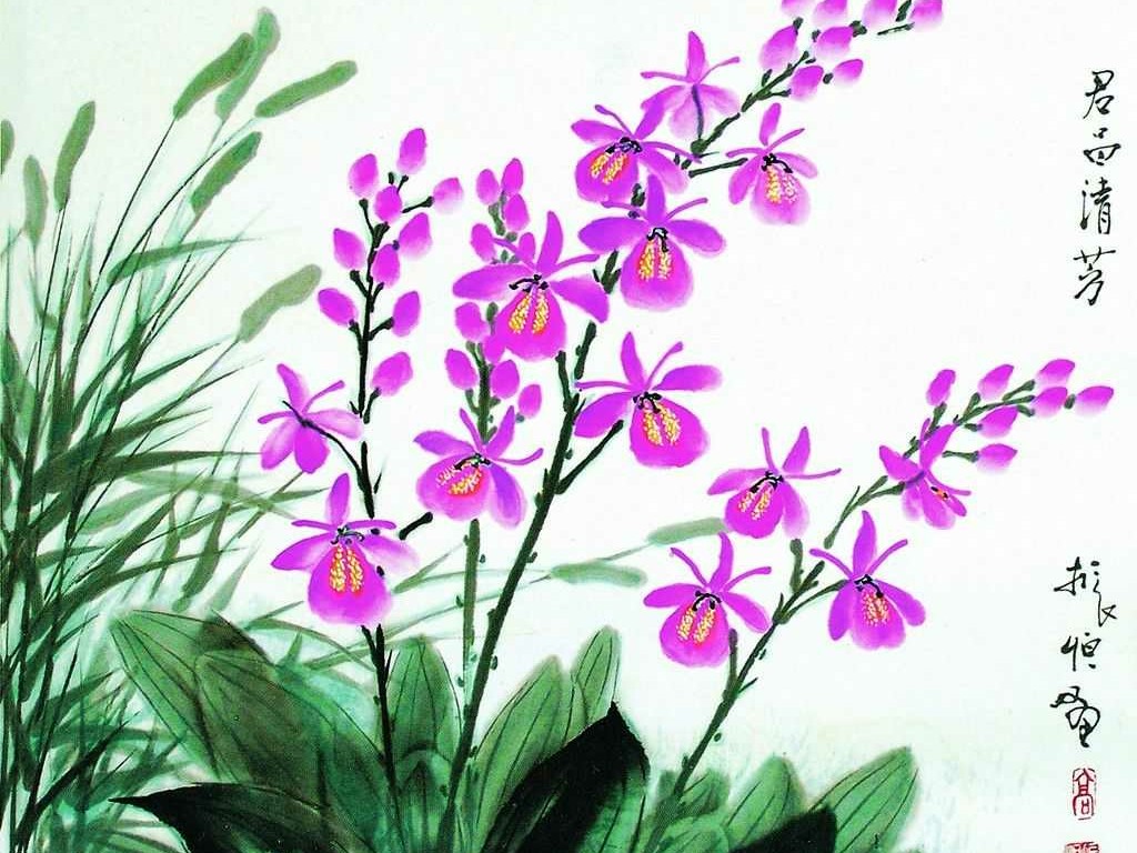 描写兰花的诗句淡雅（兰花诗句最出名诗词）