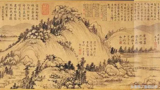 富居春山图的作者是谁（简述富居春山图的艺术特色）