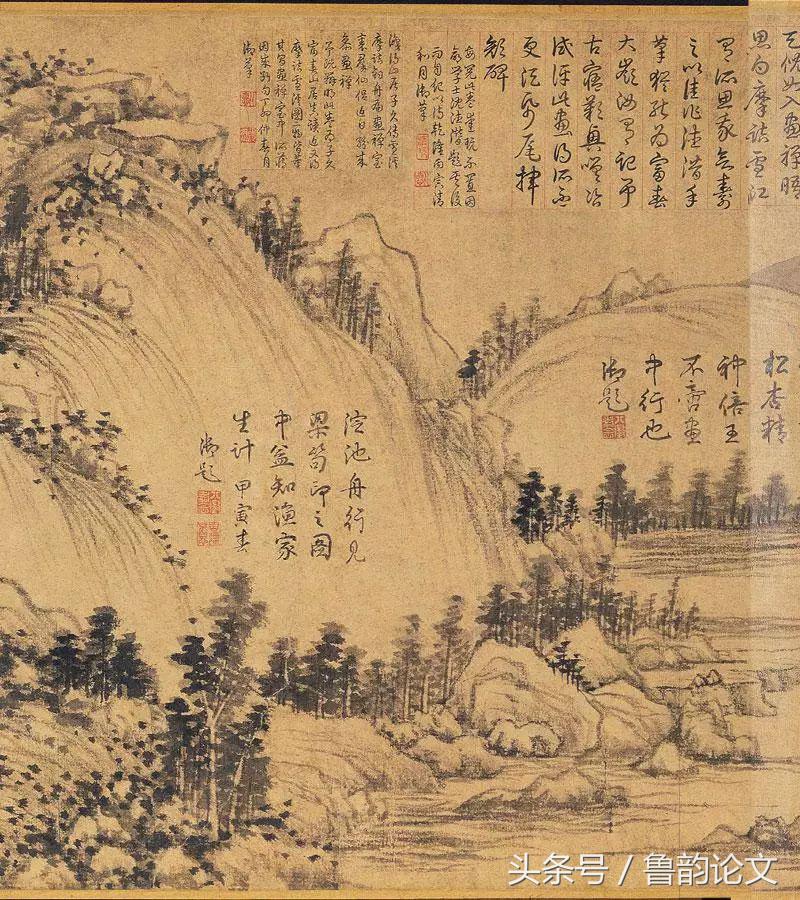 富居春山图的作者是谁（简述富居春山图的艺术特色）