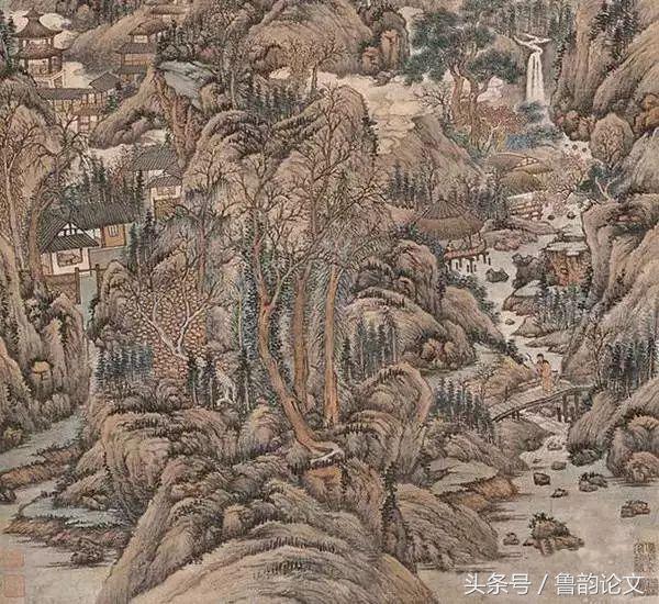 富居春山图的作者是谁（简述富居春山图的艺术特色）