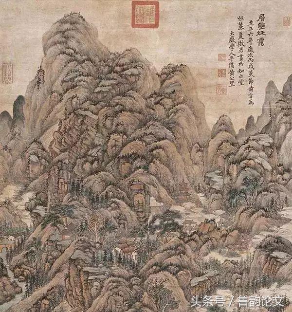 富居春山图的作者是谁（简述富居春山图的艺术特色）