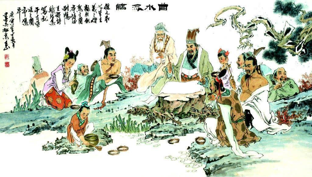 断鹤续凫是什么意思（曲水流觞的典故和意义）