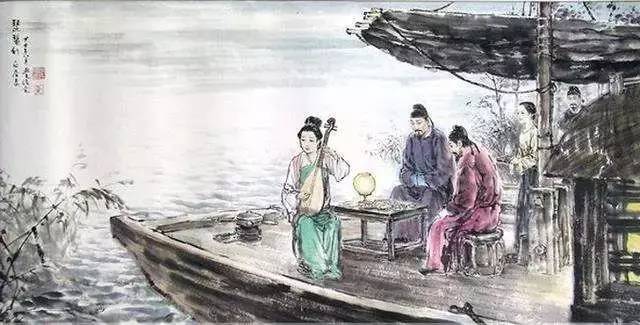 琵琶行翻译全文原文（一句一句翻译）