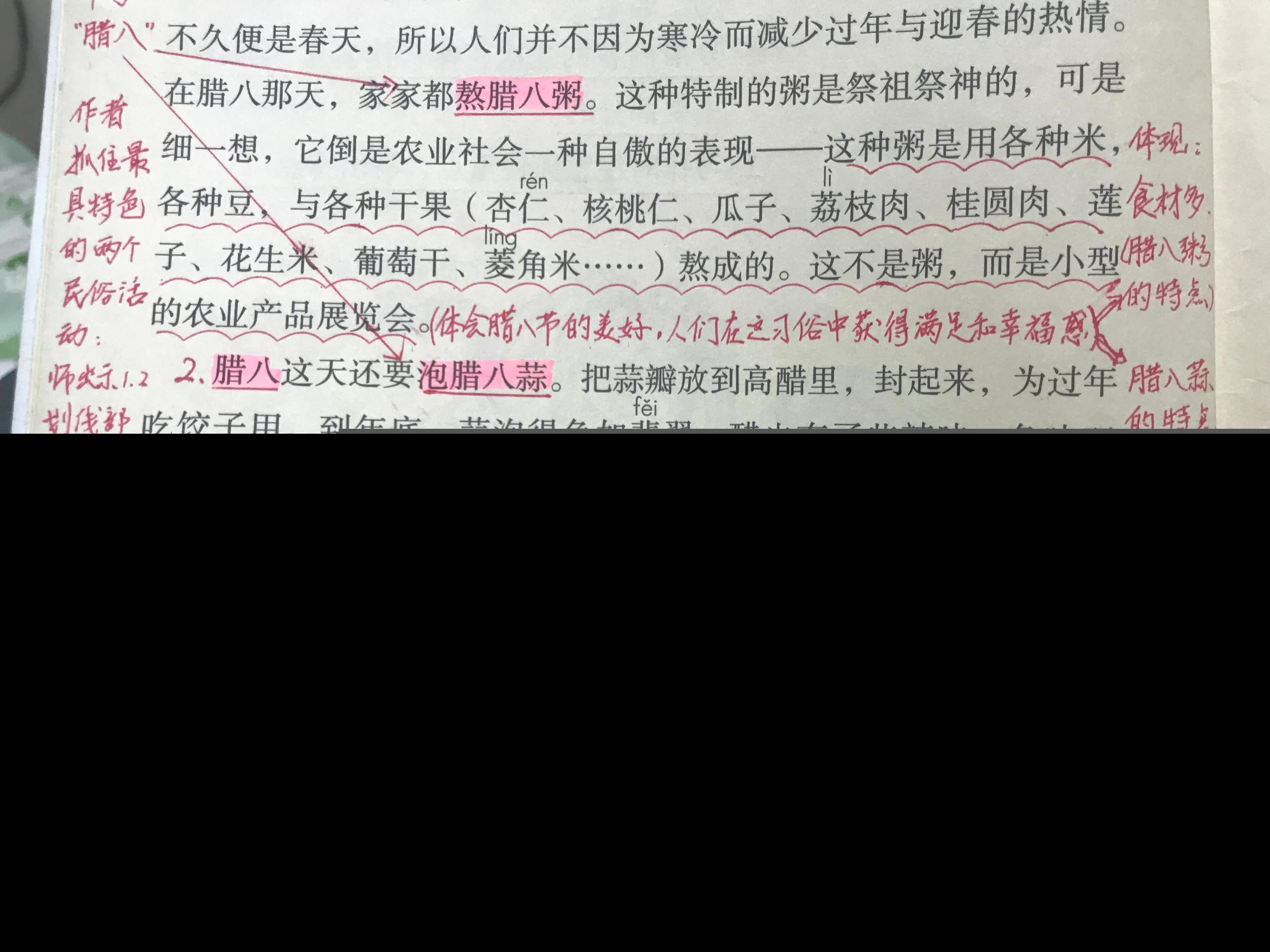 北京的春节课文原文赏析（老舍北京的春节句子赏析）