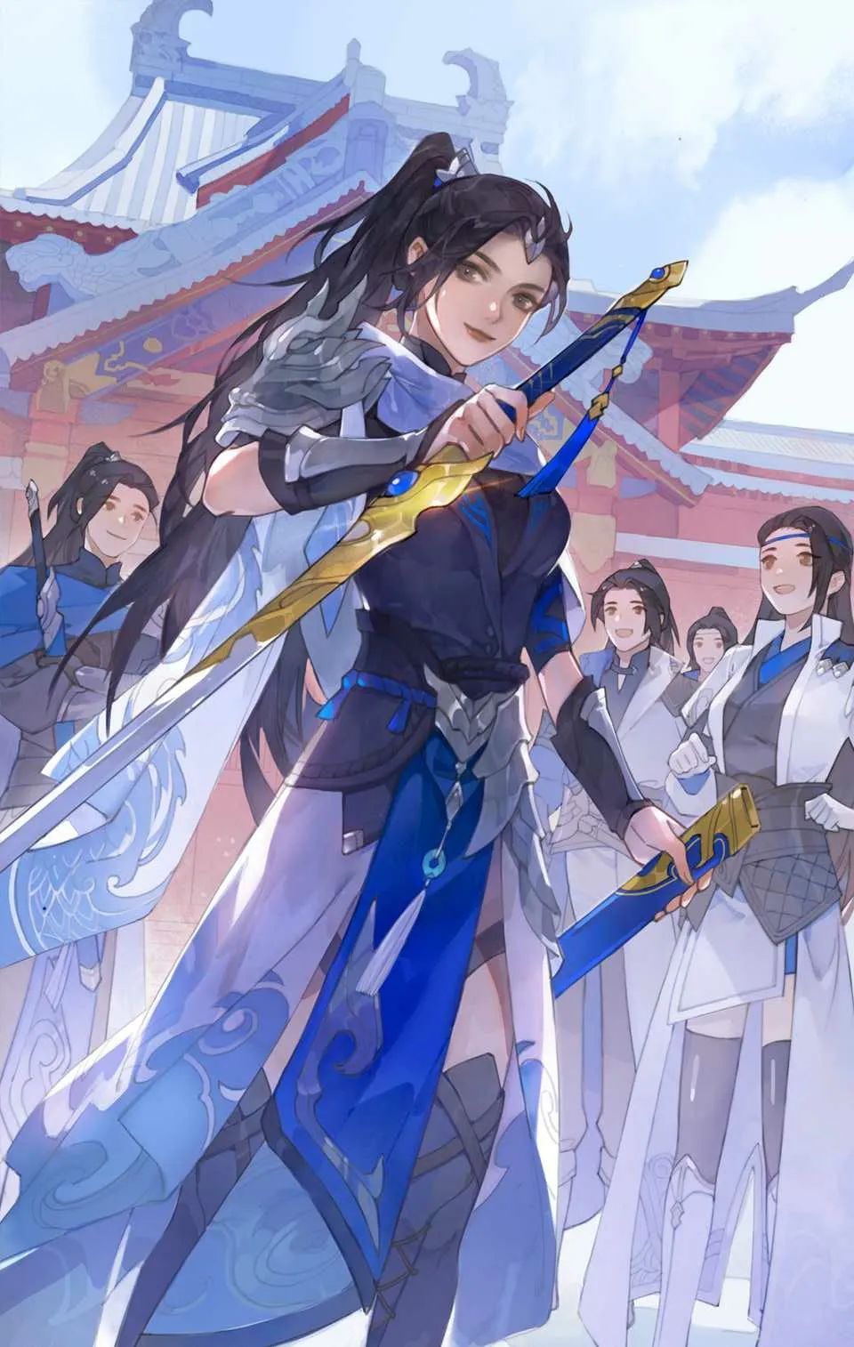 古装美女动漫头像（唯美古装图片动漫）