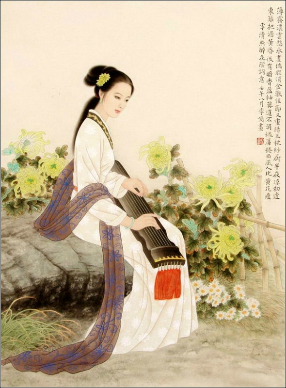 帘卷西风人比黄花瘦（李清照醉花阴鉴赏）