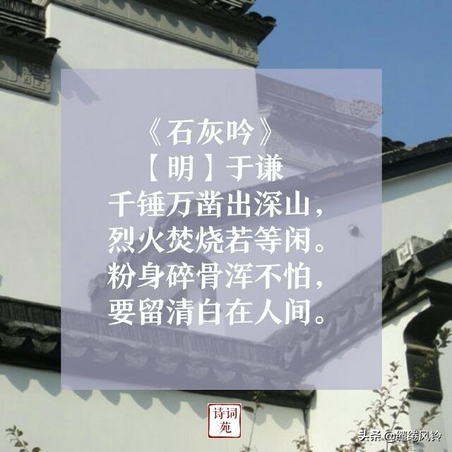 托物言志的诗有哪些（有关托物言志的10首名诗）