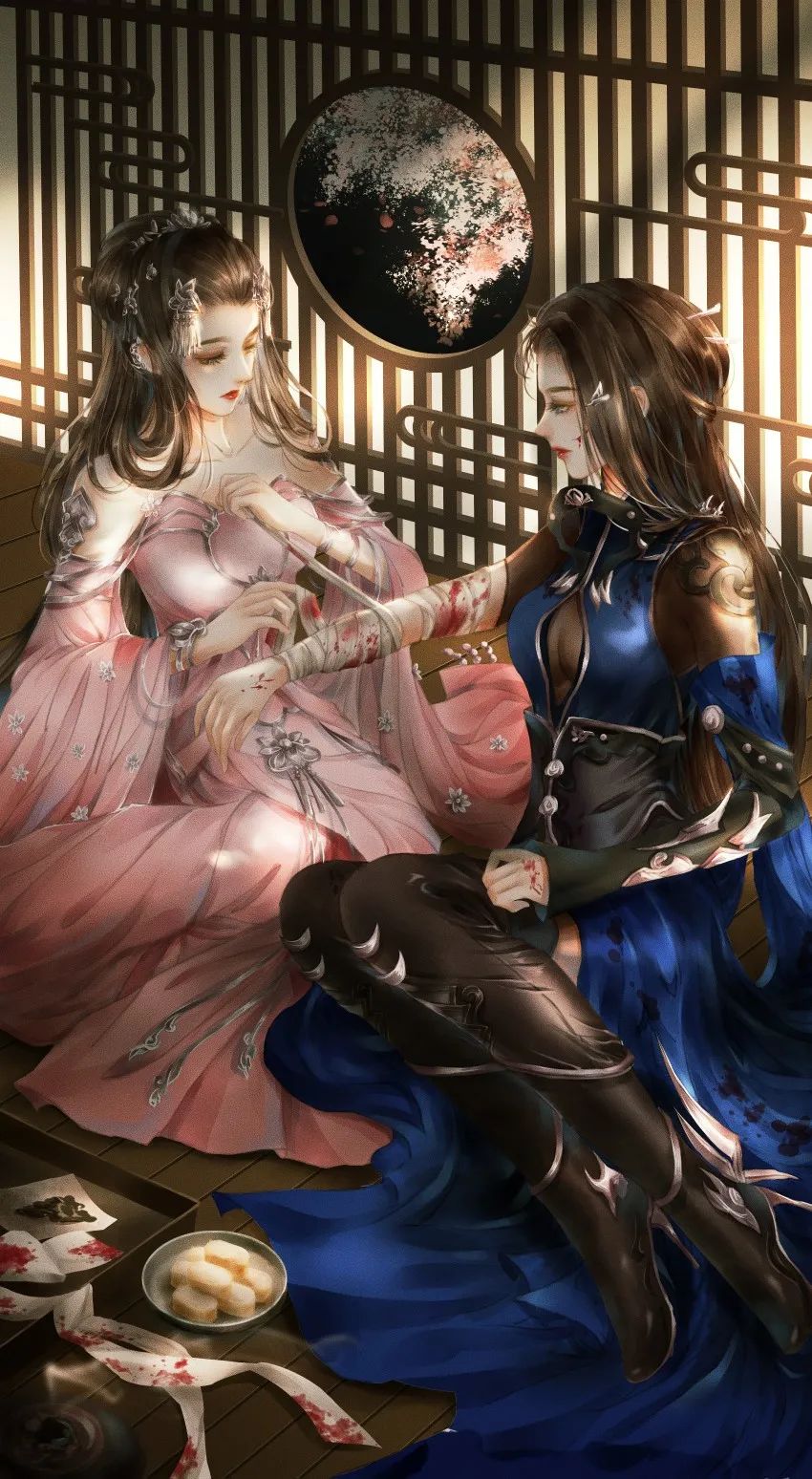 古装美女动漫头像（唯美古装图片动漫）