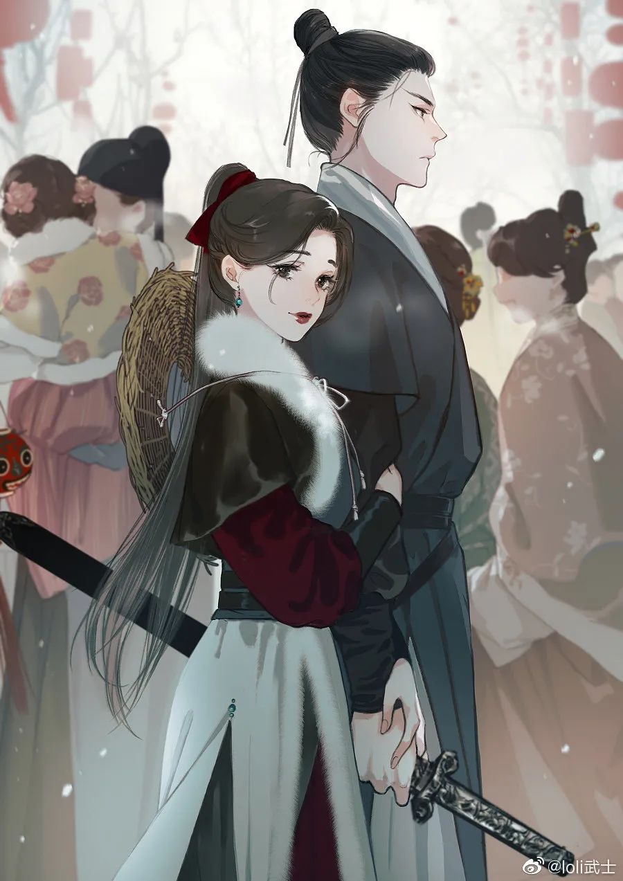 古装美女动漫头像（唯美古装图片动漫）