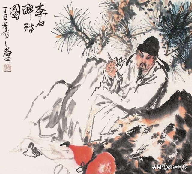 李白赠汪伦古诗图片（赠汪伦原文赏析及译文）