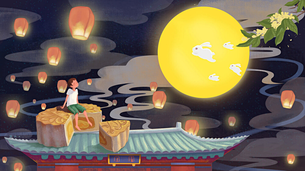 中秋佳句简短祝福（中秋节温馨祝福语简短）