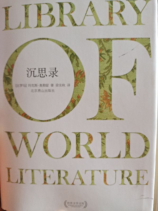 读沉思录有感600字（读后感范文欣赏）