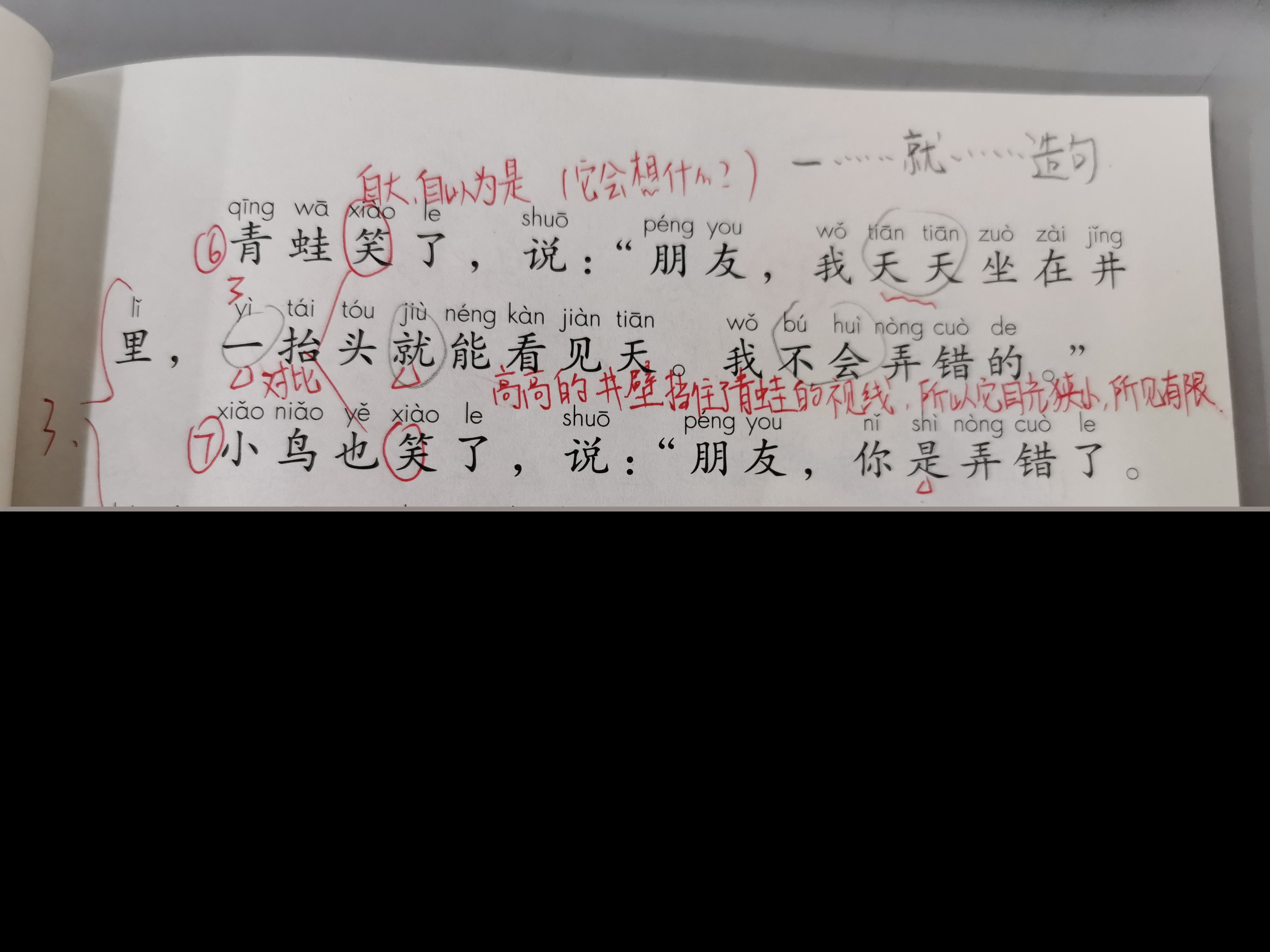 坐井观天是寓言故事吗（坐井观天全文跟主旨）