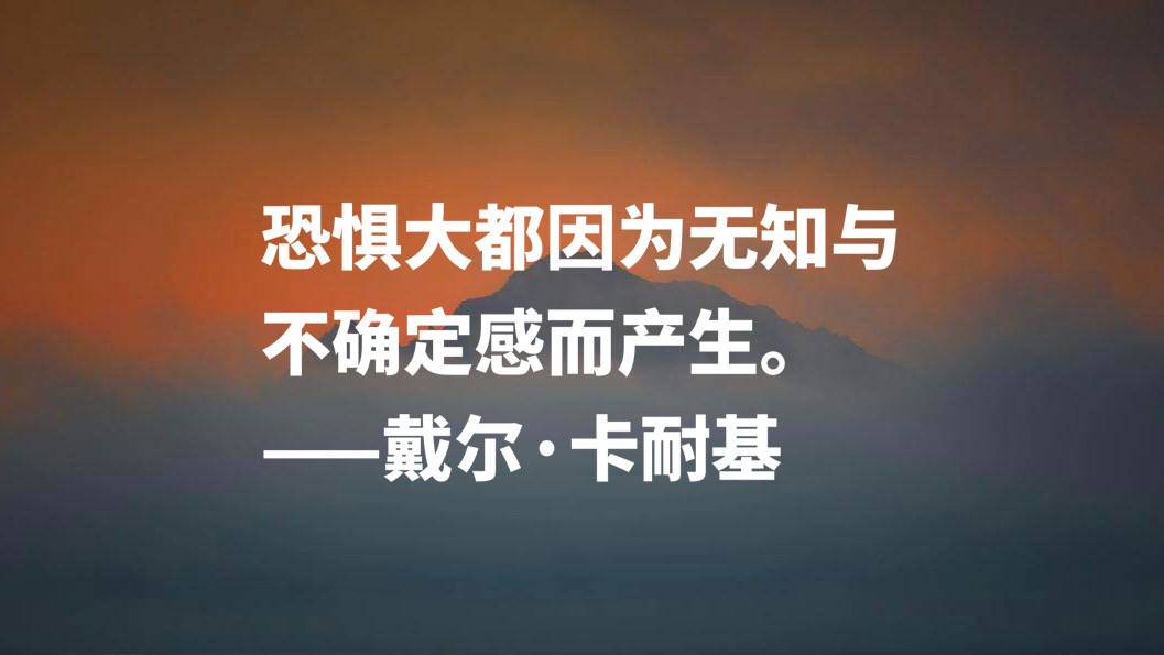 卡耐基经典语录大全（卡耐基经典名言名句大全）