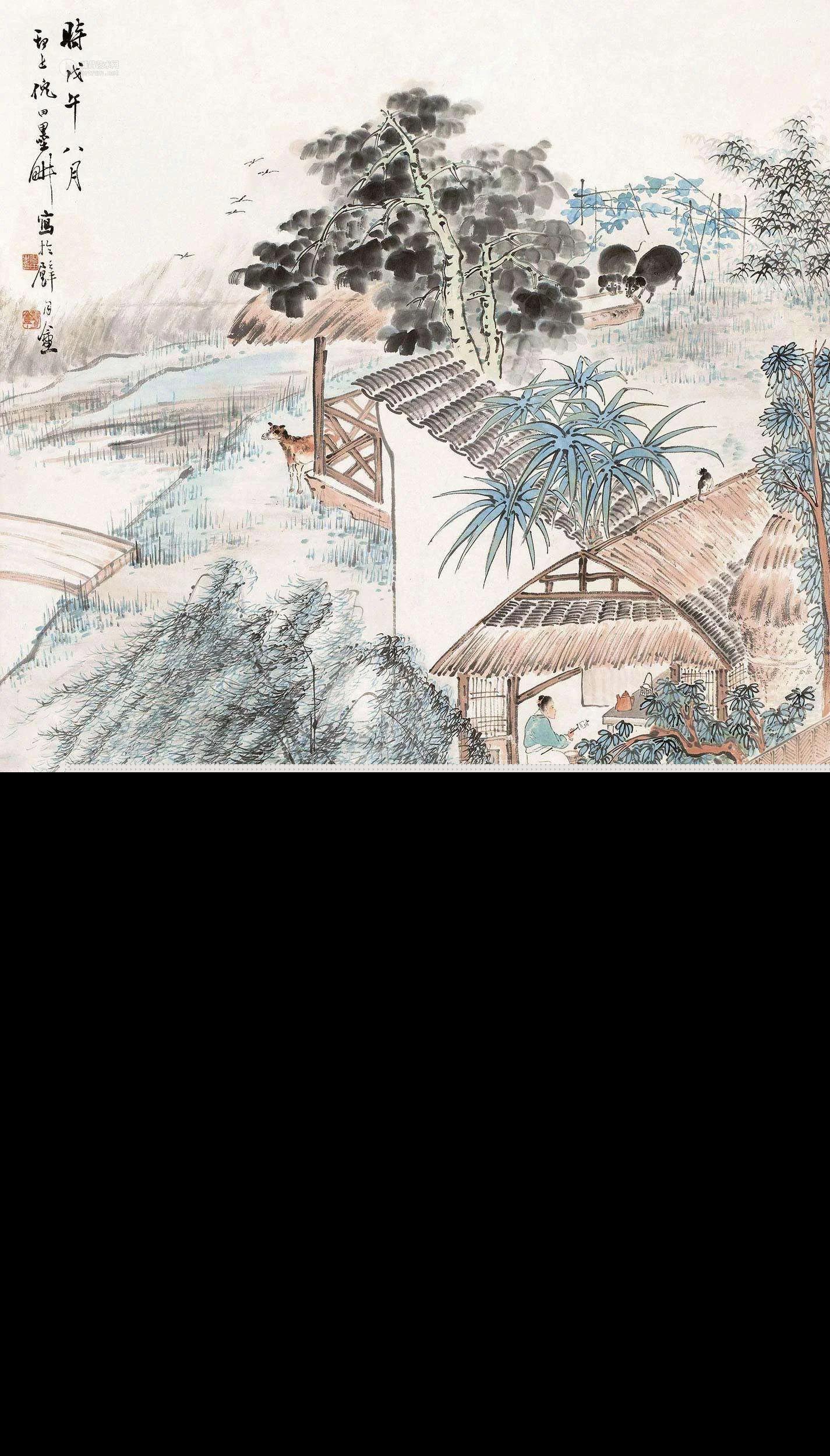 方宅十余亩草屋七八间（陶渊明归田园居赏析）
