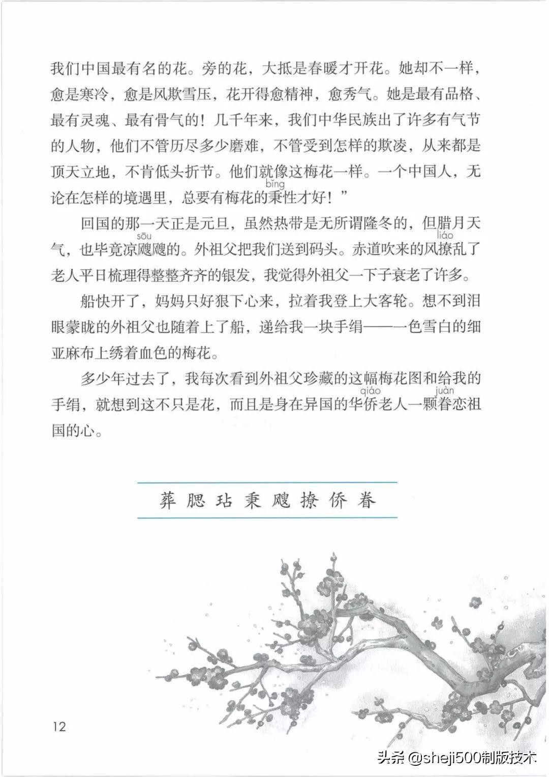 课文梅花魂指的是什么（梅花魂全文知识）