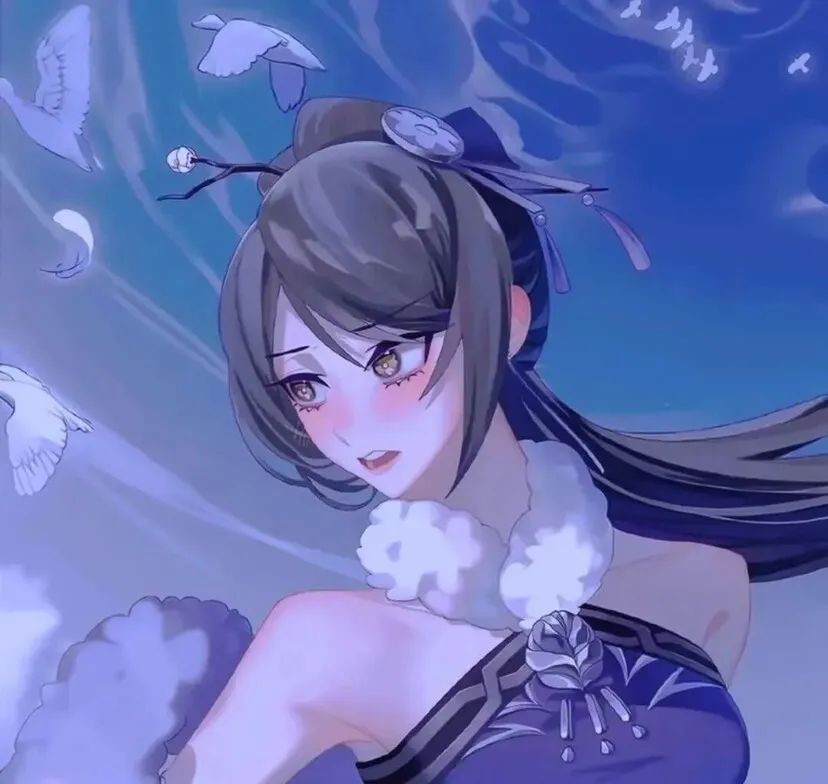 古装美女动漫头像（唯美古装图片动漫）