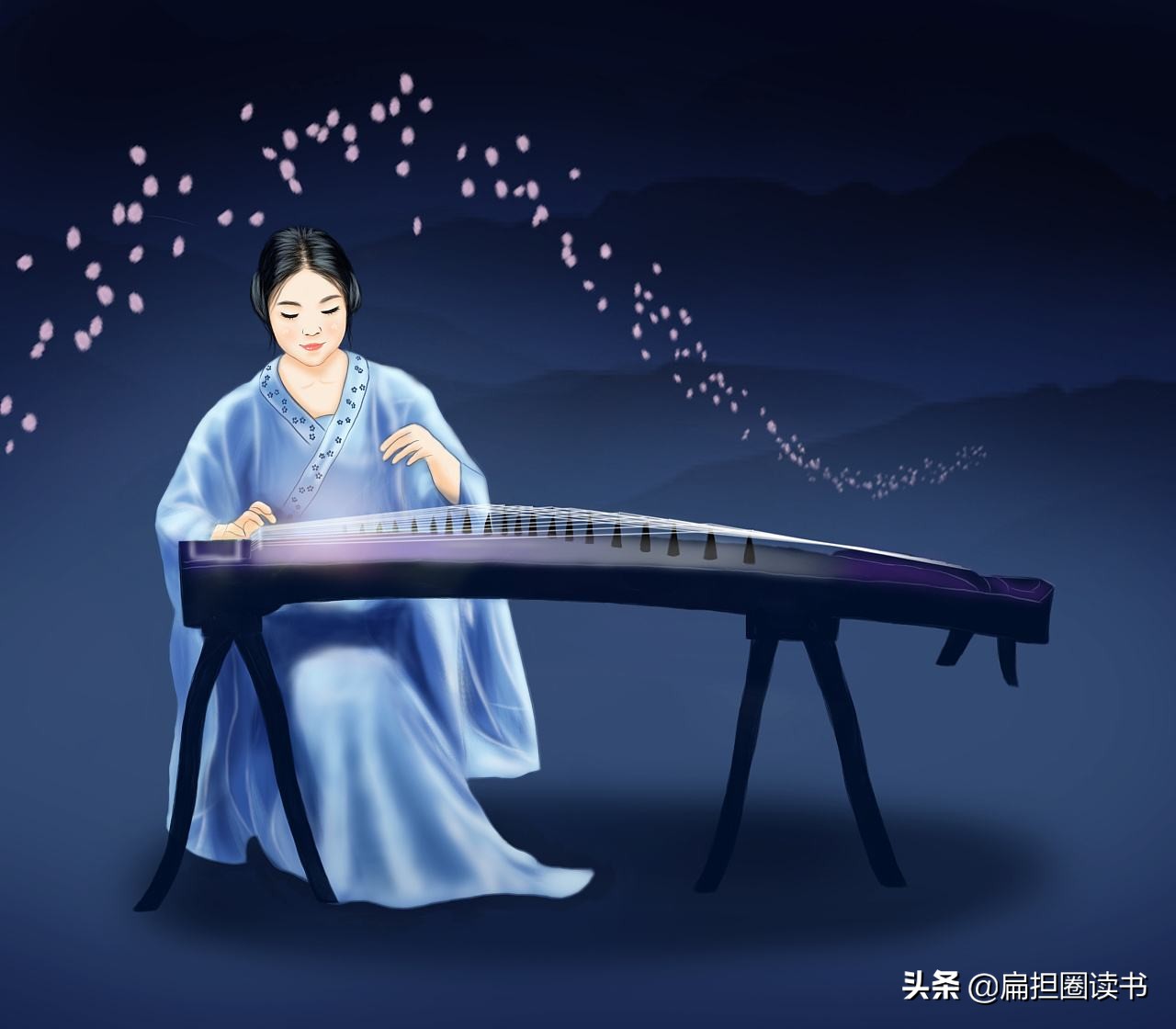 赠花卿的诗意理解及赏析（赠花唧古诗翻译）